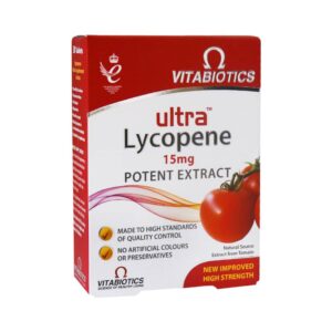 قرص اولترا لیکوپن ویتابیوتیکس 30 عدد / Vitabotics Ultra Lycopene 30 Tabs
