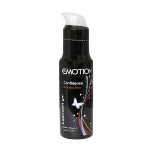 ژل مشکی حجم دهنده ایموشن ۷۵ میلی لیتر / Emotion Confidence Black Gel For Men 75 ml