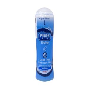 ژل لوبریکانت تاخیری Long Time پاورمن دلتازکس دلتا دارو 60 گرم / Deltazex Powerman Longtime Lubricant Gel 60 g